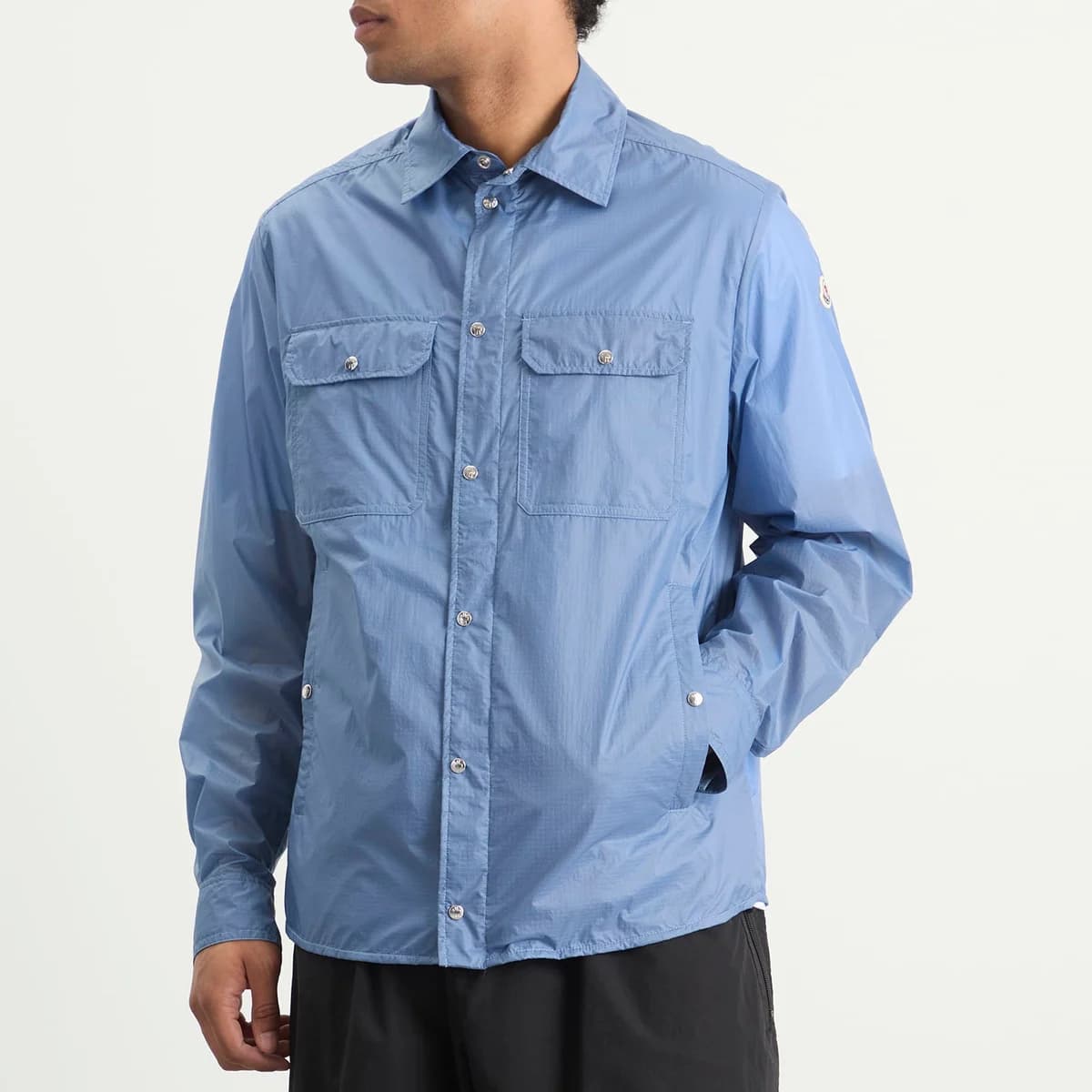 Moncler Nylon Ripstop Shirt Jacket 詳細画像 1