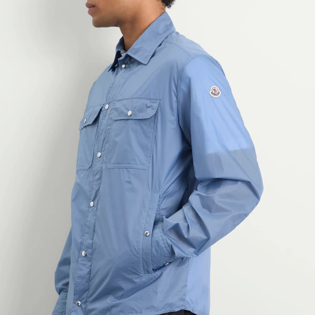 Moncler Nylon Ripstop Shirt Jacket 詳細画像 4