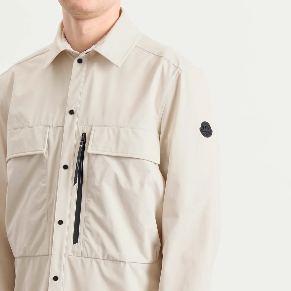 Moncler Ripstop Zip Shirt 詳細画像 4