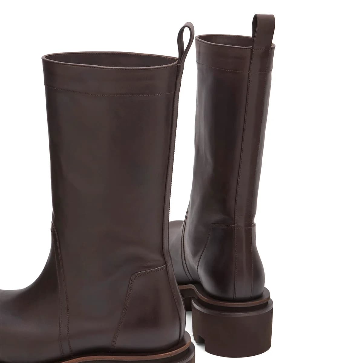 Rick Owens Bogun Calf Boots 詳細画像 3