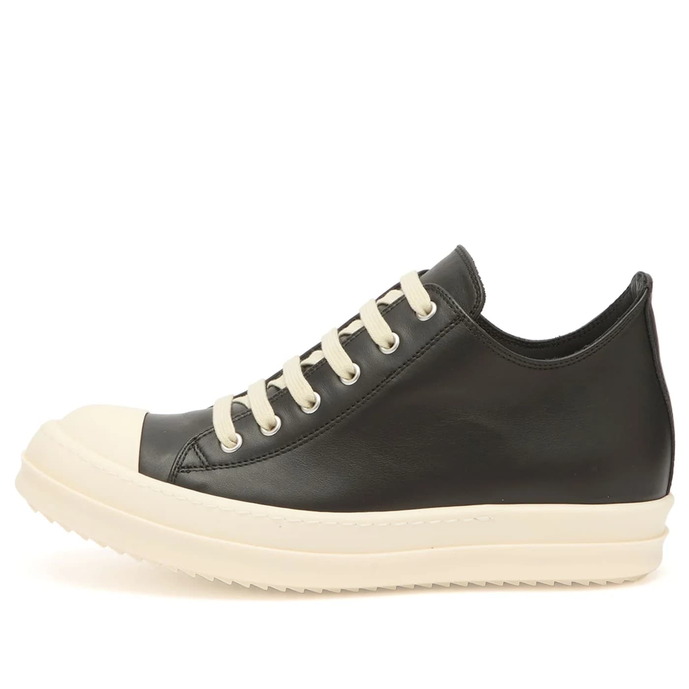 Rick Owens Leather Low Sneakers メイン画像