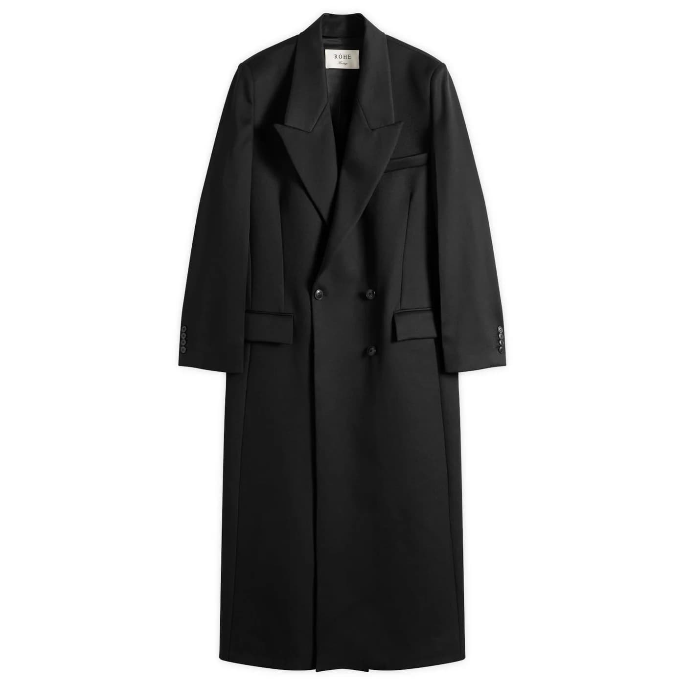 Rohe Róhe Double Breasted Tailored Coat メイン画像