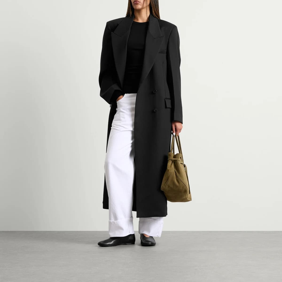Rohe Róhe Double Breasted Tailored Coat 詳細画像 3