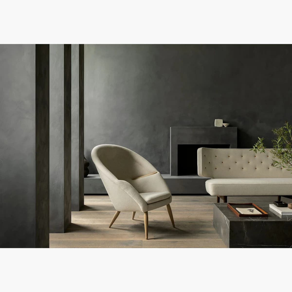 Audo Copenhagen Oda Lounge Chair 詳細画像 3