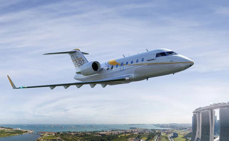 Bombardier Challenger 650 プライベートチャーター小时制サービス メイン画像