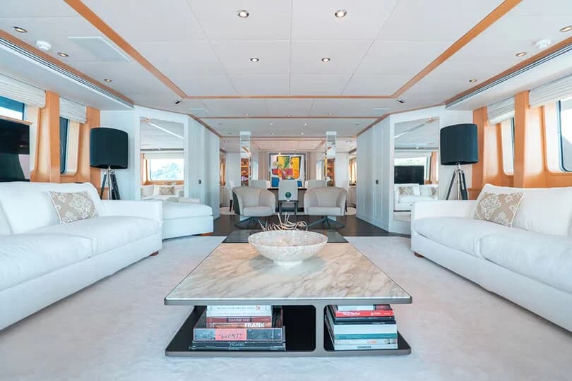 44m Oceanco DEEP BLUE II ヨットチャーター 詳細画像 4
